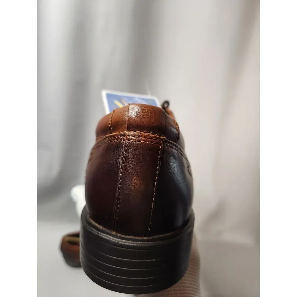 Clarks Clarkslite Men’s Dress Shoes Size 13 Tan Combi Tie